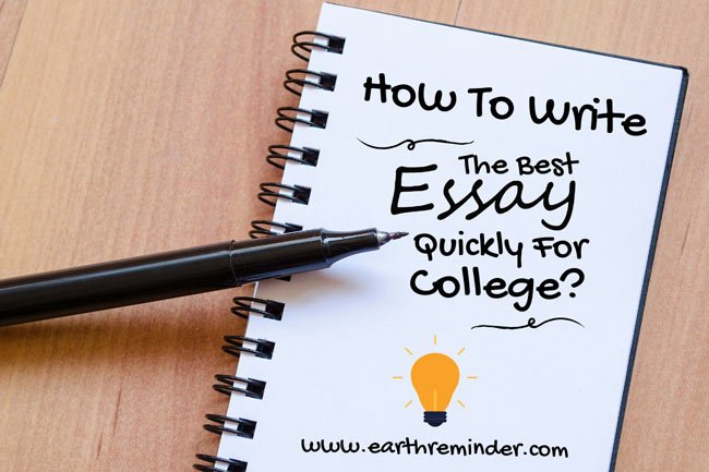 how-to-write-the-best-essay-quickly-for-college