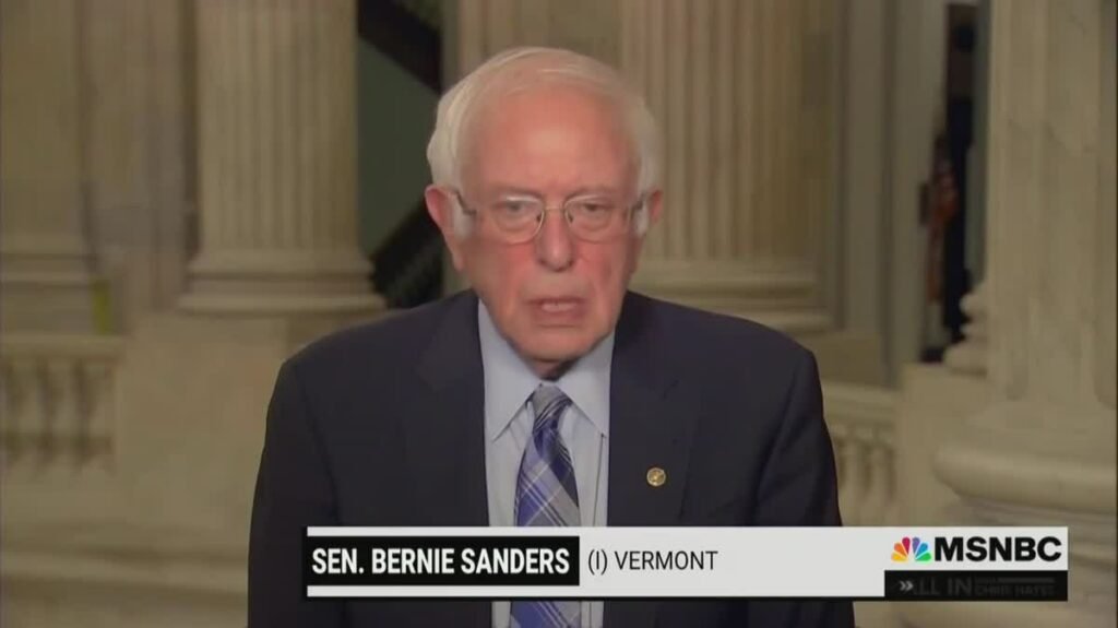 Bernie Sanders Blasts Manchin And Sinema For Acting Like Republicans