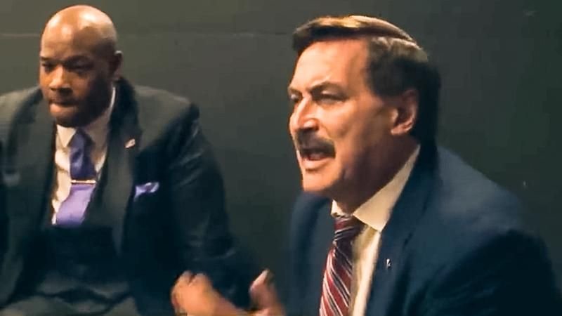 Mike Lindell Storms Out Of Interview After Question About QAnon