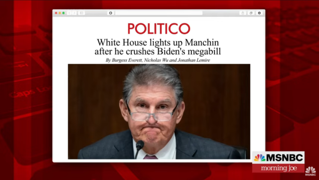 SHOCKING: Here Are Some Real Reasons Manchin Opposes BBB Act